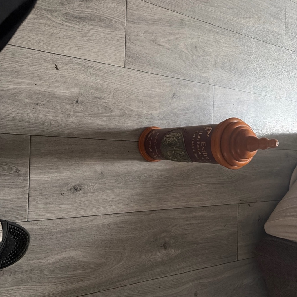 & Other Stories Decorative Brown And Orange Bottle